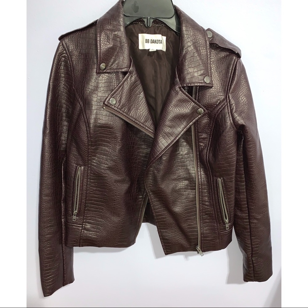 BB Dakota faux leather jacket